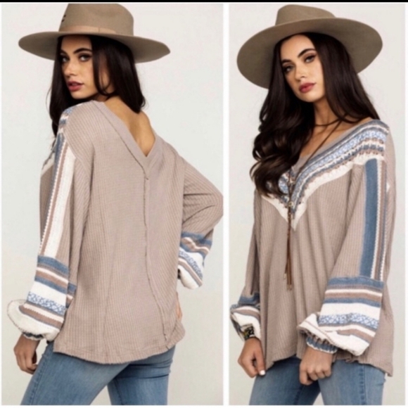 Free People Copenhagen Thermal Top - Picture 2 of 9